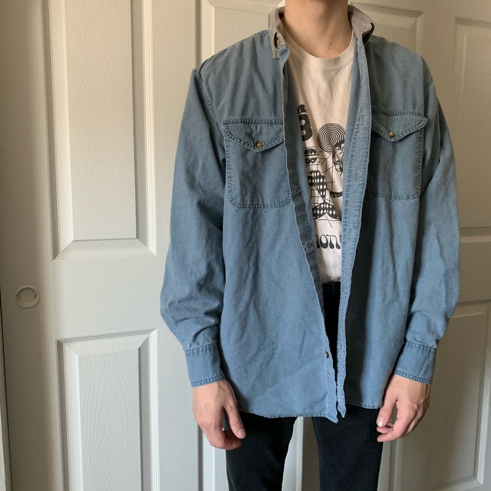 sold VINTAGE / chambray